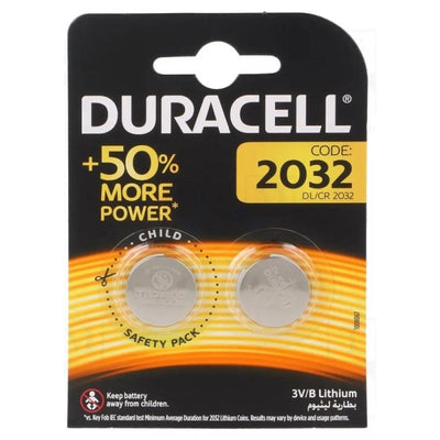 Pila Botón 2032 DURACELL (Blister 2 uds.)