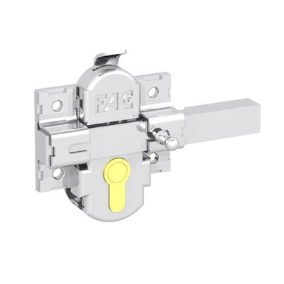 Cerrojo FAC 311R / 80 Sin Cilindro Classic Plateado
