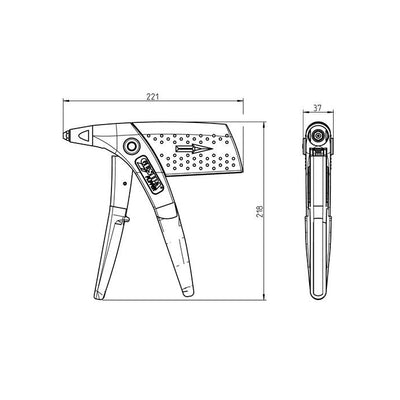 Remachadora FLIPPER Gesipa