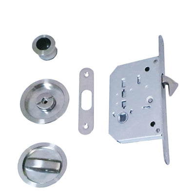 Kit Puerta Corredera con Condena Mod. 3120 Níquel BrassOcho