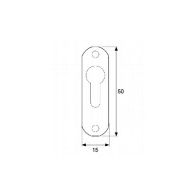 Colgador Mueble Sencillo Cincado