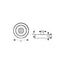 Rodamiento Mampara Tubo con Tornillo RD2 22mm 68222 MICEL