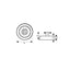 Rodamiento Mampara Tubo con Tornillo RD2 24mm 68223 MICEL