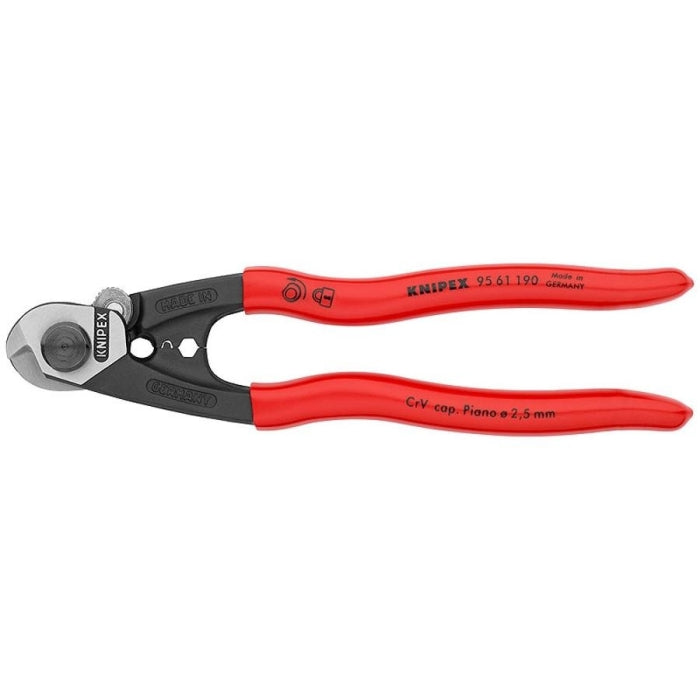 Cortacables para Cable Trenzado 190mm KNIPEX 95 61 190