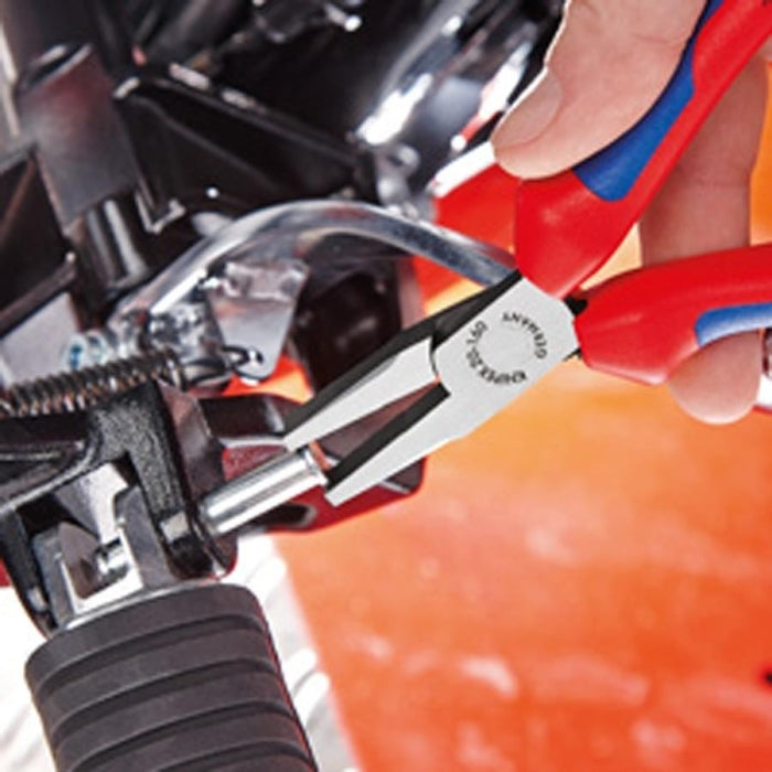 Alicate Boca Plana Bimaterial KNIPEX 20 02 160