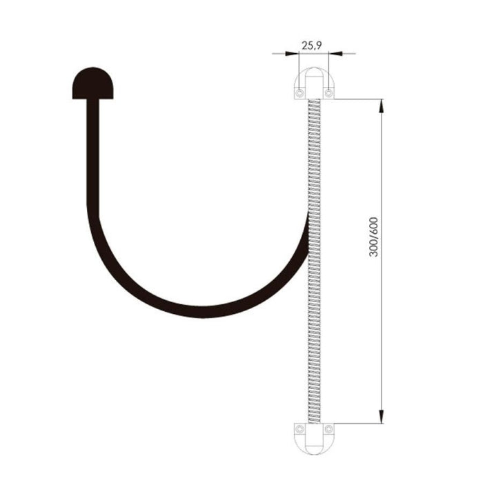 Pasacable Flexible Inox DORCAS X1