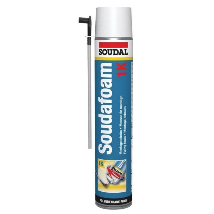 Espuma de Poliuretano SoudaFoam 1K Canula 750 ml Soudal