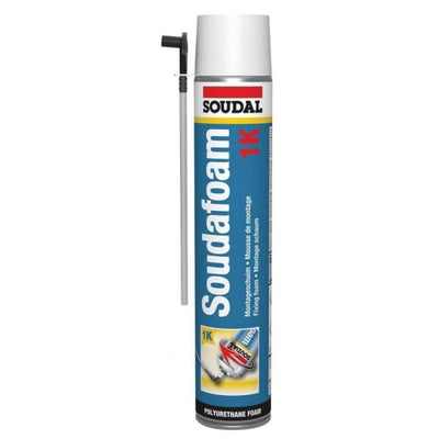 Espuma de Poliuretano SoudaFoam 1K Canula 750 ml Soudal