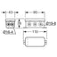 Caja Empalme Mini Estanca 90X43 IP55 FAMATEL