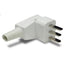 Clavija Blanca Cocina  TT 25A-250V FAMATEL