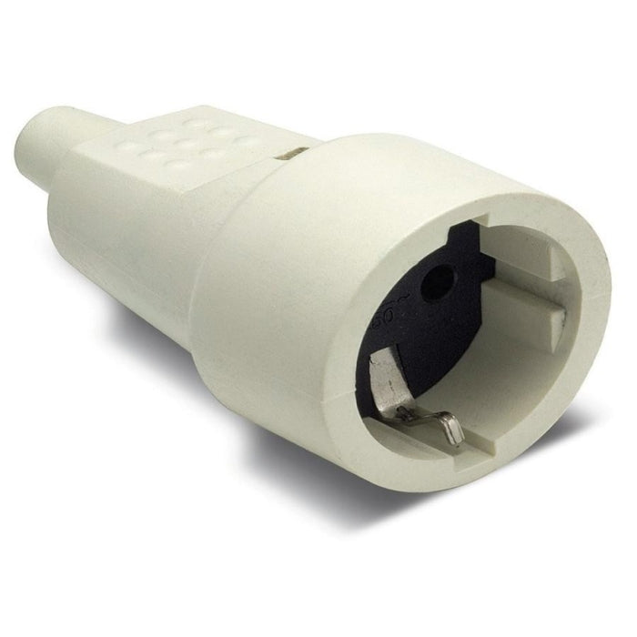 Base Móvil TT Goma Blanca 16A-250V  FAMATEL