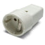 Base Móvil TT 16A-250V Blanca FAMATEL
