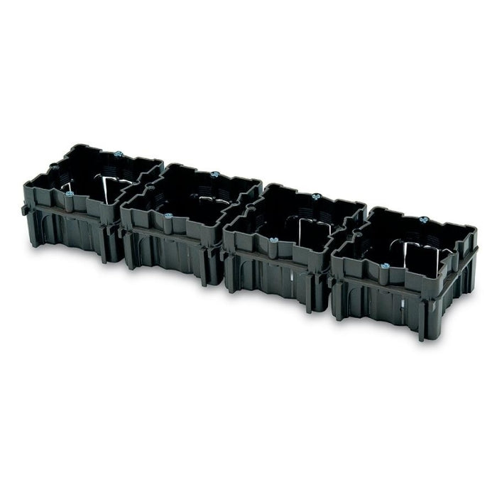 Caja Empotrar 66x66x41 Negro