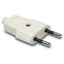 Clavija Blanca, 10A/250V  4 mm