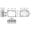 Caja Estanca con Conos 153X110X63 FAMATEL