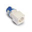 Adaotador Clavija CETAC/SUCKO 2P+T Base 2P+TTL Azul FAMATEL