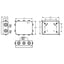 Caja Estanca 220X170X85 Conos FAMATEL