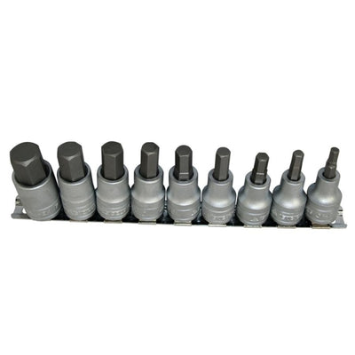 Juego Vasos Puntas Allen 1/2" 9 Piezas M1212 TENGTOOLS
