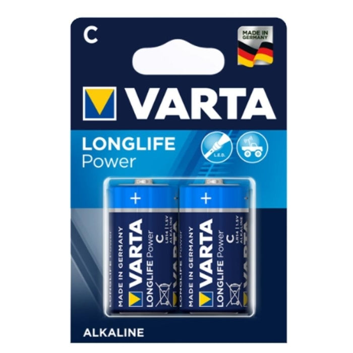 Pila LONGLIFE LR14 1,5V VARTA (Blister 2 uds.)