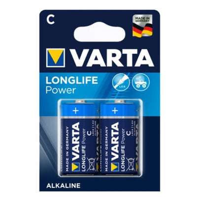 Pila LONGLIFE LR14 1,5V VARTA (Blister 2 uds.)