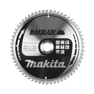 Discos MAKBLADE Corte Madera 305mm/60z B-32817 MAKITA