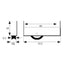 Rodamiento Nylon Elite Ventana 52,5X23mm 68234 MICEL