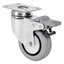 Rueda Giratoria Goma Gris 40kg 2-4480 ALEX