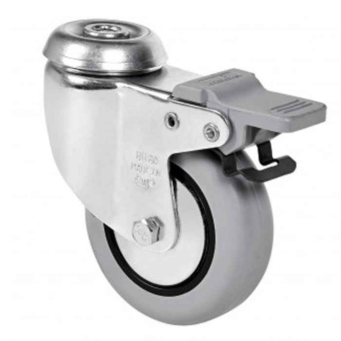 Rueda Giratoria Goma Gris 60mm 40KG 2-4481 ALEX