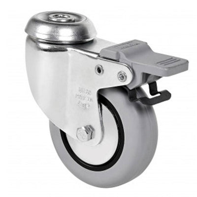 Rueda Giratoria Goma Gris 60mm 40KG 2-4481 ALEX