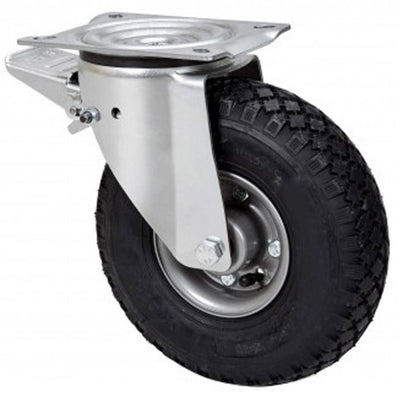 Rueda Giratoria Neumática Freno 260mm 200kg 4-0905 ALEX