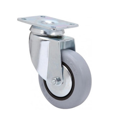 Rueda Giratoria Goma Gris 70kg 1-0163 ALEX