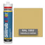 Silicona de Color Amarillo Arena RAL 1002 Neutra SOUDAL