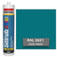 Silicona de Color Azul Agua RAL 5021 Neutra SOUDAL