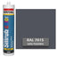 Silicona de Color Gris Pizarra RAL 7015 Neutra SOUDAL