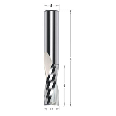 Fresa de Corte Helicoidal Positivo 10mm Mango 8 191.800.11 CMT