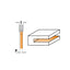 Fresa Circular para Ranuras H12.8 D47.6x3 Mango 8 923.330.11A CMT