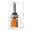 Fresa de Cortes Rectos D16x20 Mango 8 911.160.11B CMT
