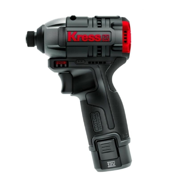 Taladro Atornillador Impacto 12V KRESS