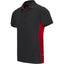 POLO MANGA CORTA 105504 0 12 NEGRO ROJO T3XL VELILLA