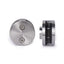 Soporte Circular Doble de 60mm para Vidrio de 8mm E00840 IAM Design