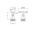 Soporte Pasamanos Regulable Tubo 42,2mm. E0104 IAM Design