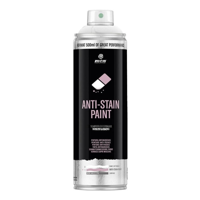Spray de Pintura Antimanchas 500ml MTN