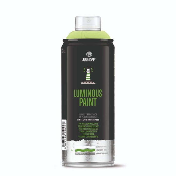 Spray Pintura Luminiscente 400ml MTN