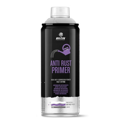 Spray Imprimación Antioxidante Gris ANTI RUST MTN
