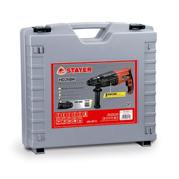 Martillo Rotativo SDS-PLUS STAYER HD26BIKF