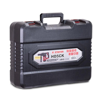 Martillo rotativo SDS-PLUS PROFESIONAL con 4 funciones HD 5 CK STAYER