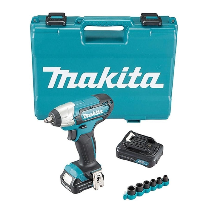 Llave de Impacto 12V CXT 140Nm + Llaves de Vaso TW140DSAEX MAKITA