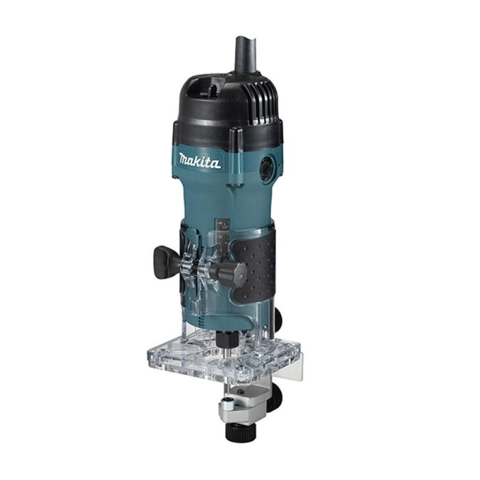 Fresadora Eléctrica 6mm 530W SAR de Base Recta 3711 MAKITA