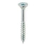 Tornillo Rosca Madera 3.5x25 Zinc (500uds) PZ2 SPEEDPOINT