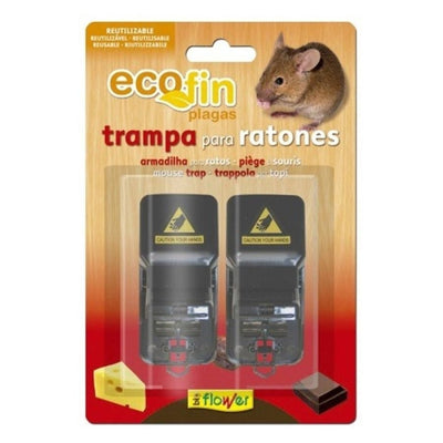 Trampa Mecánica para Ratones 2 Unidades